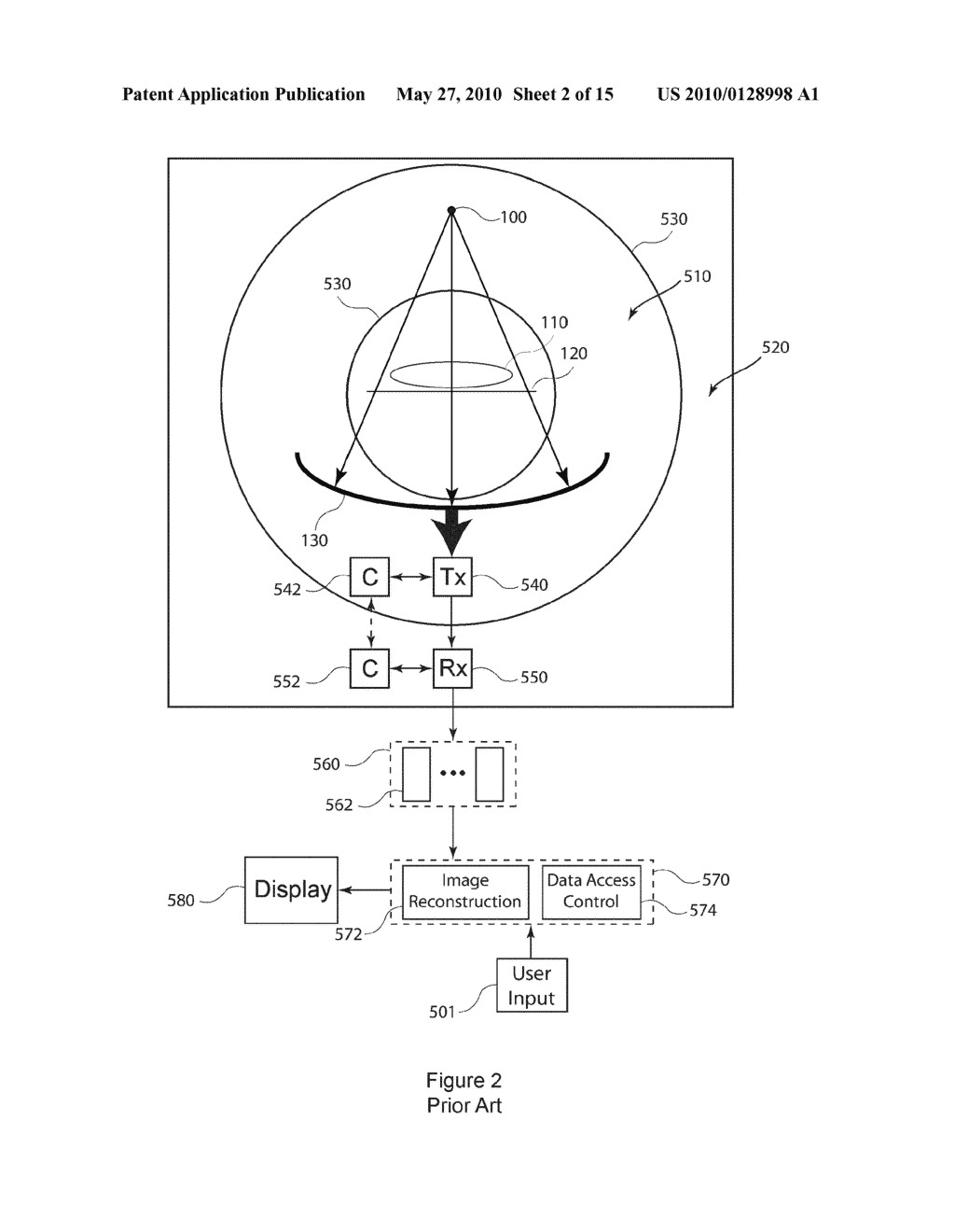 COMPRESSION AND STORAGE OF PROJECTION DATA IN A ROTATABLE PART OF A COMPUTED TOMOGRAPHY SYSTEM - diagram, schematic, and image 03