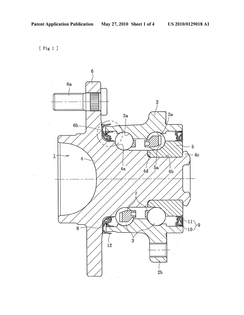 Wheel Bearing Apparatus For A Vehicle - diagram, schematic, and image 02