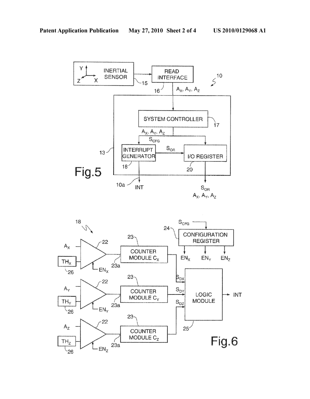 DEVICE AND METHOD FOR DETECTING THE ORIENTATION OF AN ELECTRONIC APPARATUS - diagram, schematic, and image 03