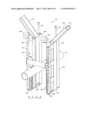 Underwater trenching apparatus diagram and image