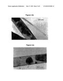 Process for the Synthesis of Nanotubes and Fullerene-Like Nanostructures of Transition Metal Dichalcogenides, Quasi One-Dimensional Structures of Transition Metals and Oxides of Transition Metals diagram and image