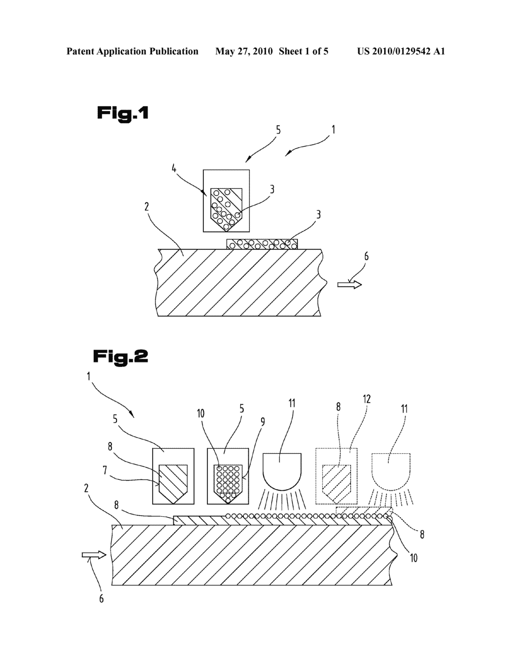 VERFAHREN UND VORRICHTUNG ZUM BESCHICHTEN ZUMINDEST EINES TEILES EINES SUBSTRATES - diagram, schematic, and image 02