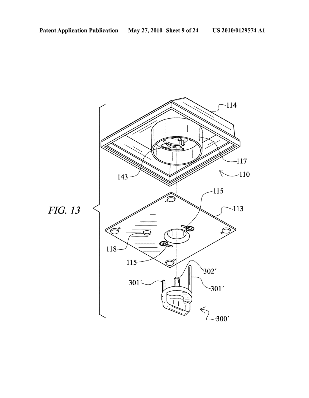 Trophy Assembly with Twist Connector - diagram, schematic, and image 10