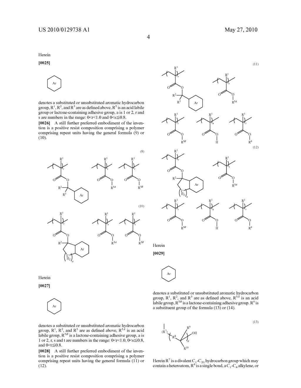 POSITIVE RESIST COMPOSITION AND PATTERING PROCESS - diagram, schematic, and image 05