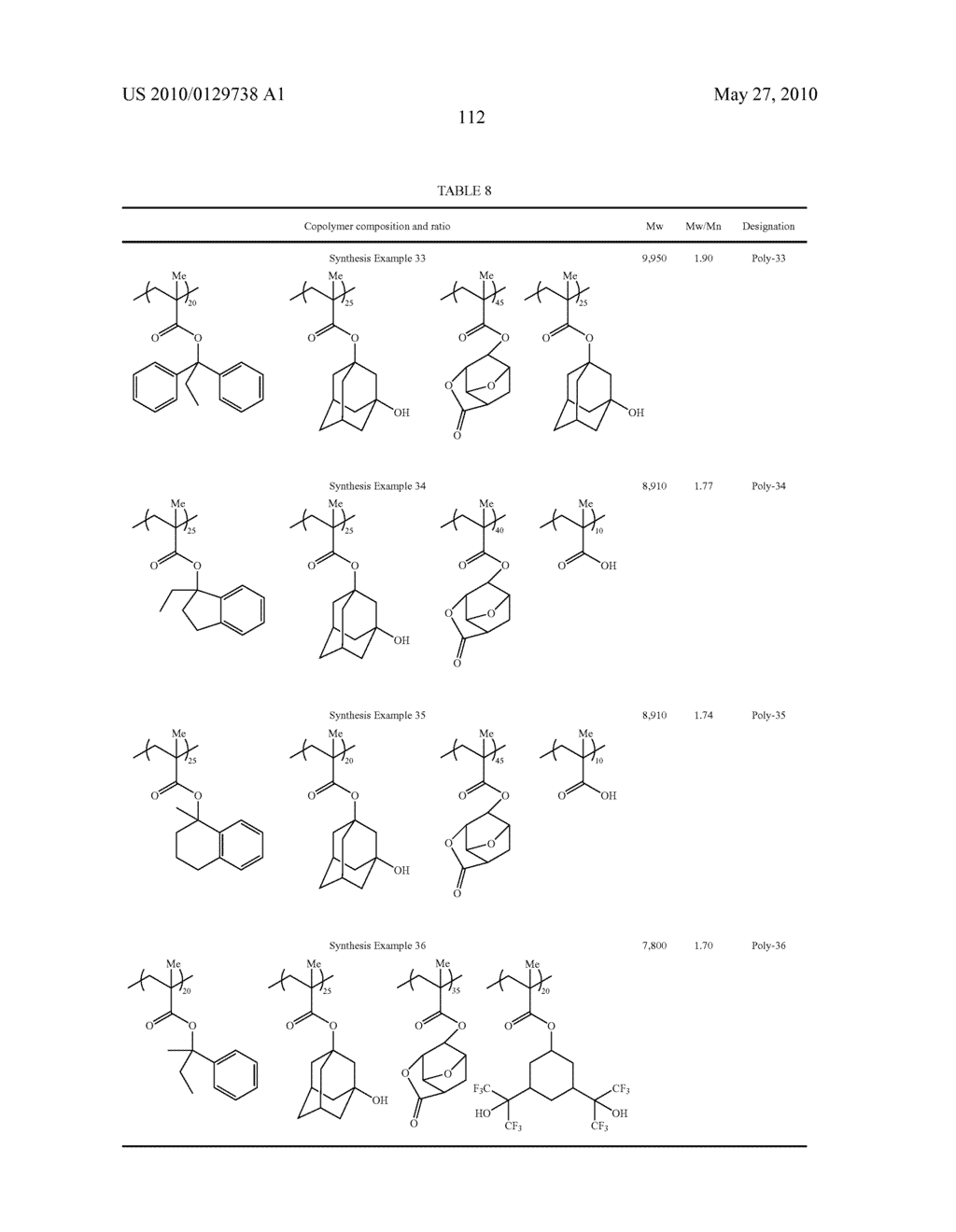 POSITIVE RESIST COMPOSITION AND PATTERING PROCESS - diagram, schematic, and image 113