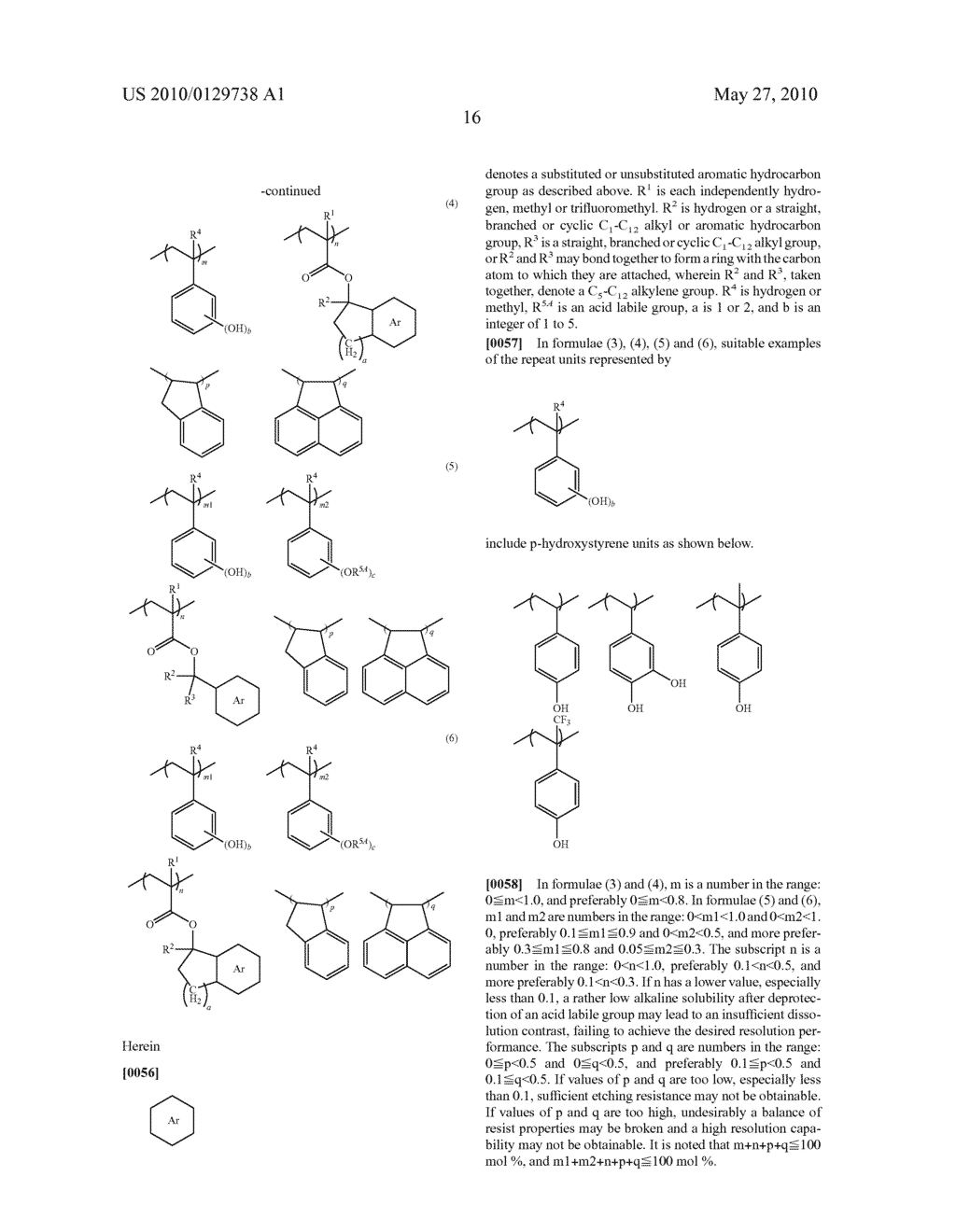 POSITIVE RESIST COMPOSITION AND PATTERING PROCESS - diagram, schematic, and image 17