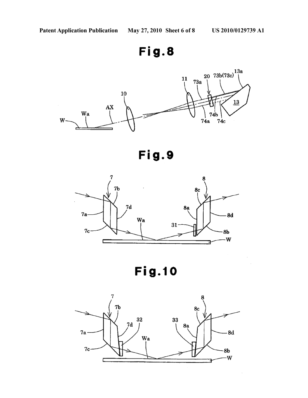 Surface Position Detection Apparatus, Exposure Apparatus, and Exposure Method - diagram, schematic, and image 07