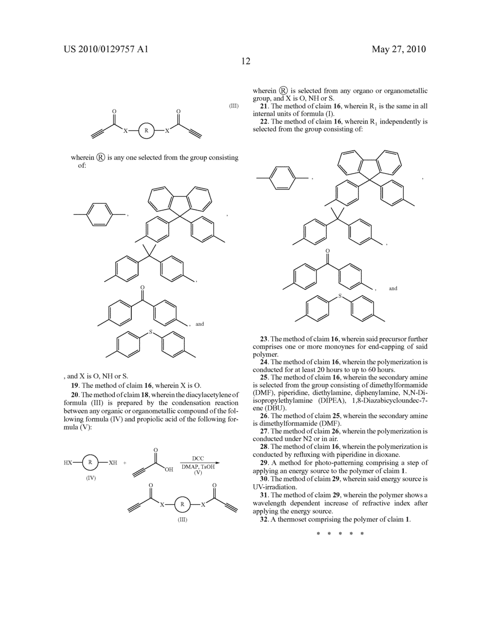 SYNTHESIS OF ACYLARYLENES AND HYPERBRANCHED POLY(ACLARYLENE)S BY METAL-FREE CYCLOTRIMERIZATION OF ALKYNES - diagram, schematic, and image 28