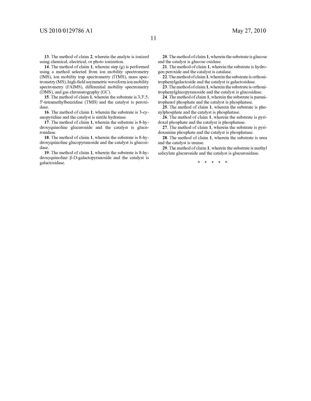 AGENTS AND METHODS FOR SPECTROMETRIC ANALYSIS - diagram, schematic, and image 12