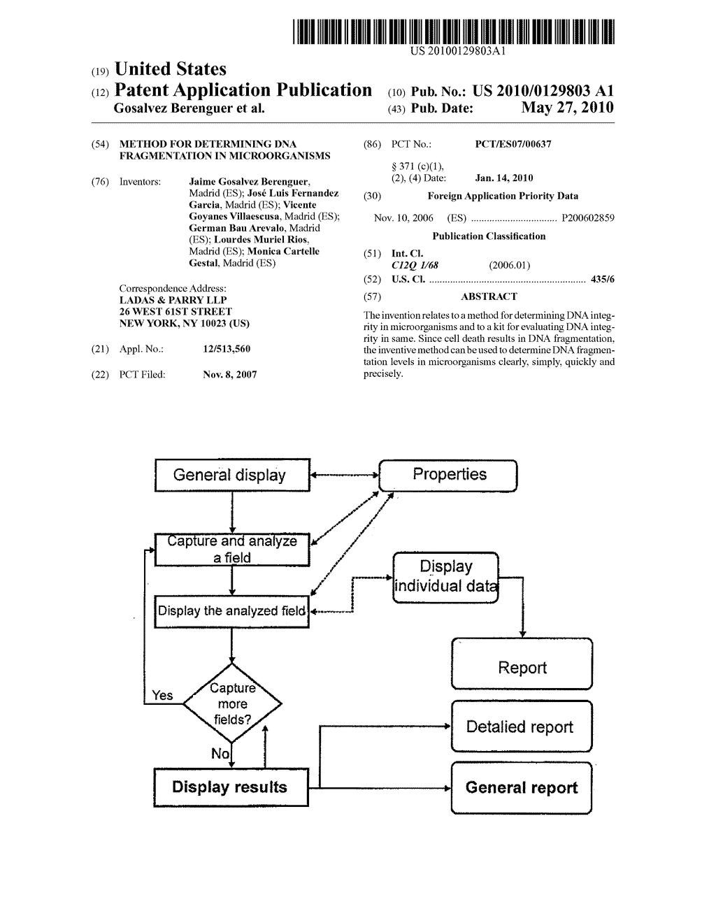 METHOD FOR DETERMINING DNA FRAGMENTATION IN MICROORGANISMS - diagram, schematic, and image 01