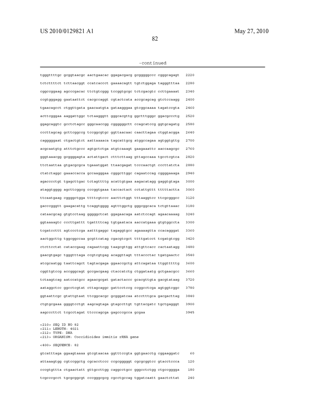 BROAD RANGE PCR-BASED COMPOSITIONS AND METHODS FOR THE DETECTION AND IDENTIFICATION OF FUNGAL PATHOGENS - diagram, schematic, and image 156