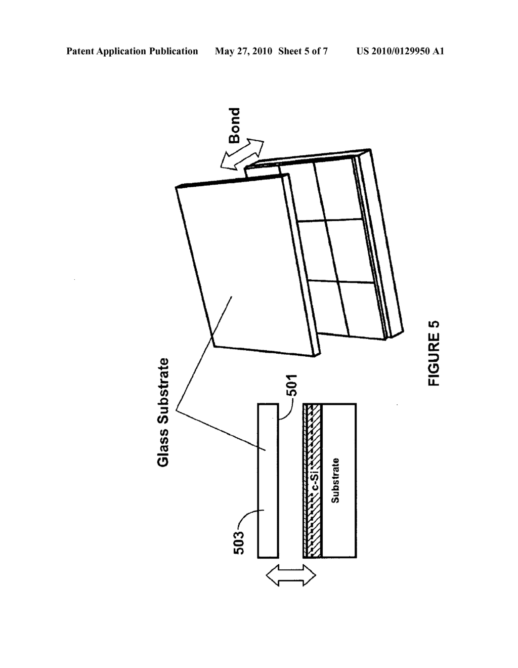 Method and Structure for Fabricating Multiple Tiled Regions Onto a Plate Using a Controlled Cleaving Process - diagram, schematic, and image 06