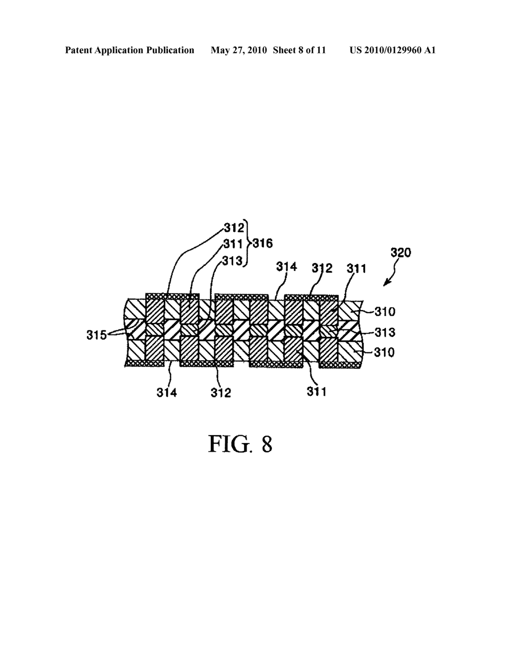 METHOD FOR BONDING SEMICONDUCTOR WAFERS AND METHOD FOR MANUFACTURING SEMICONDUCTOR DEVICE - diagram, schematic, and image 09
