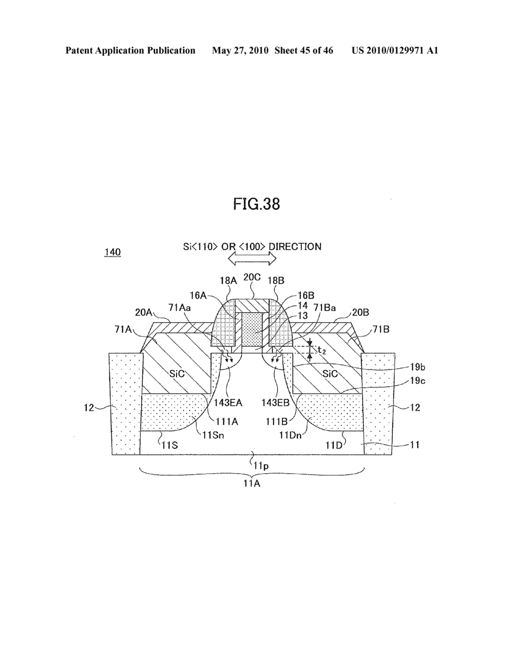 SEMICONDUCTOR DEVICE AND PRODUCTION METHOD THEREOF - diagram, schematic, and image 46