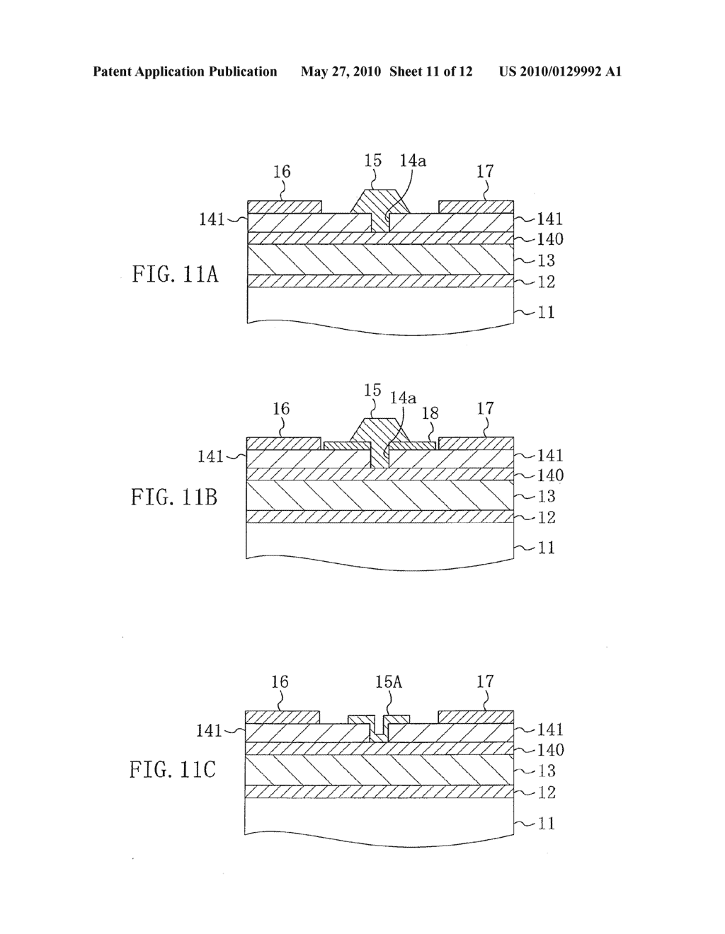 METHOD FOR MANUFACTURING A SEMICONDUCTOR DEVICE - diagram, schematic, and image 12