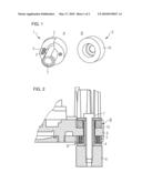 GROUND CONNECTION COMPRISING A VIBRATIONAL DAMPER FOR ELECTRONIC DEVICES diagram and image