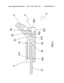 AFT-LIFT ELECTRIC CONNECTOR FOR A FLEXIBLE CIRCUIT BOARD diagram and image