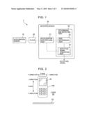 Gravity axis determination apparatus and mobile terminal apparatus using the same diagram and image