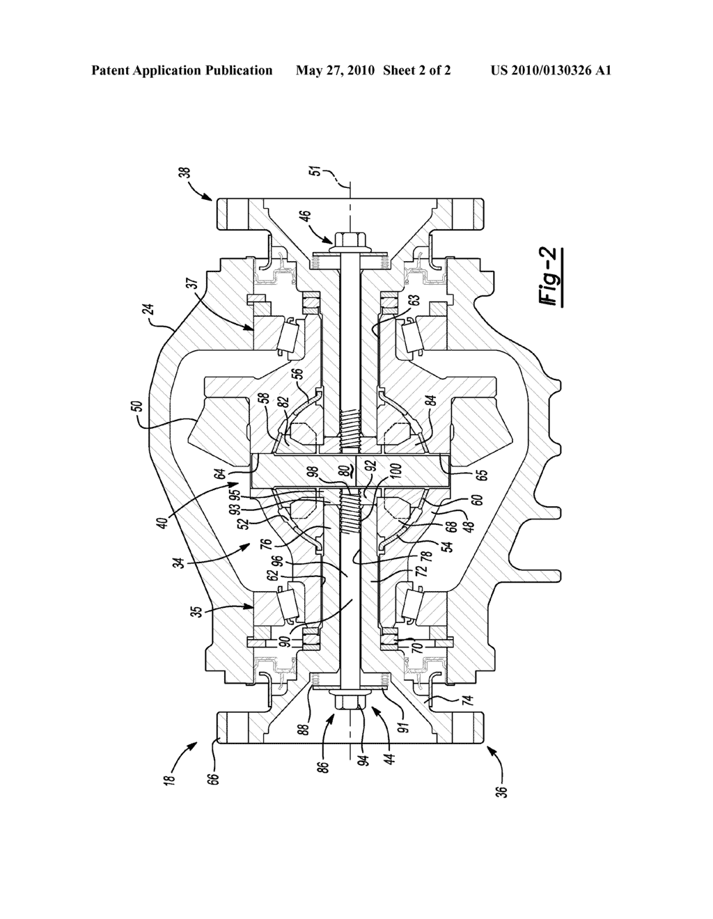 Differential Assembly With Preload Adjustment Mechanism - diagram, schematic, and image 03