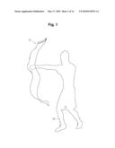 Martial Arts Striking Device with Flexible, Non-Force Impact, Relatively Non-Resistant Contact, Striking Targets, and Method of Use diagram and image