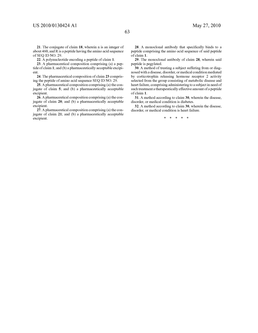 CRHR2 PEPTIDE AGONISTS AND USES THEREOF - diagram, schematic, and image 71