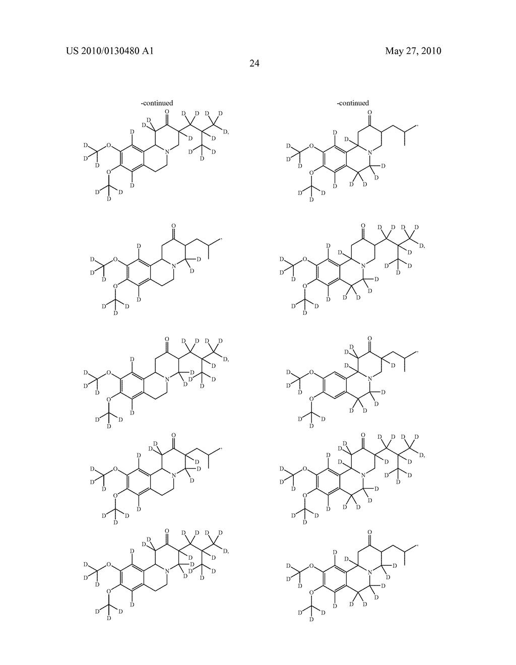 BENZOQUINOLINE INHIBITORS OF VESICULAR MONOAMINE TRANSPORTER 2 - diagram, schematic, and image 25