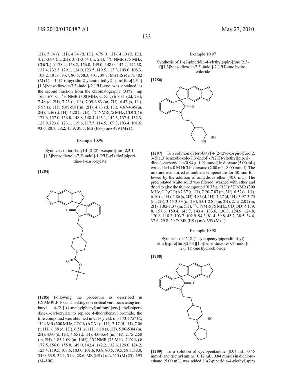 SPIRO-OXINDOLE COMPOUNDS AND THEIR USES AS THERAPEUTIC AGENTS - diagram, schematic, and image 134