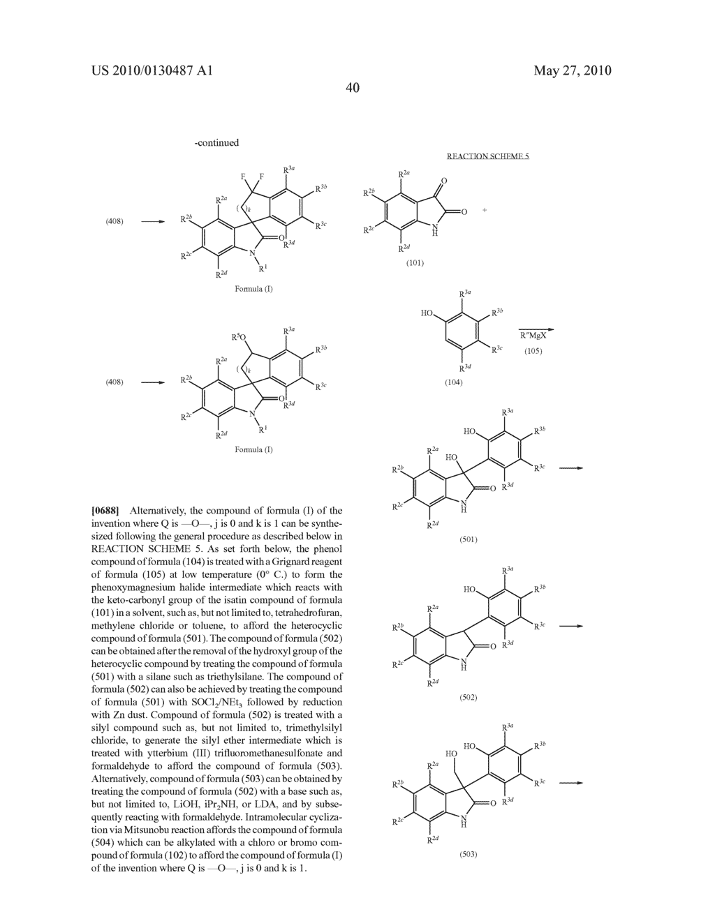 SPIRO-OXINDOLE COMPOUNDS AND THEIR USES AS THERAPEUTIC AGENTS - diagram, schematic, and image 41