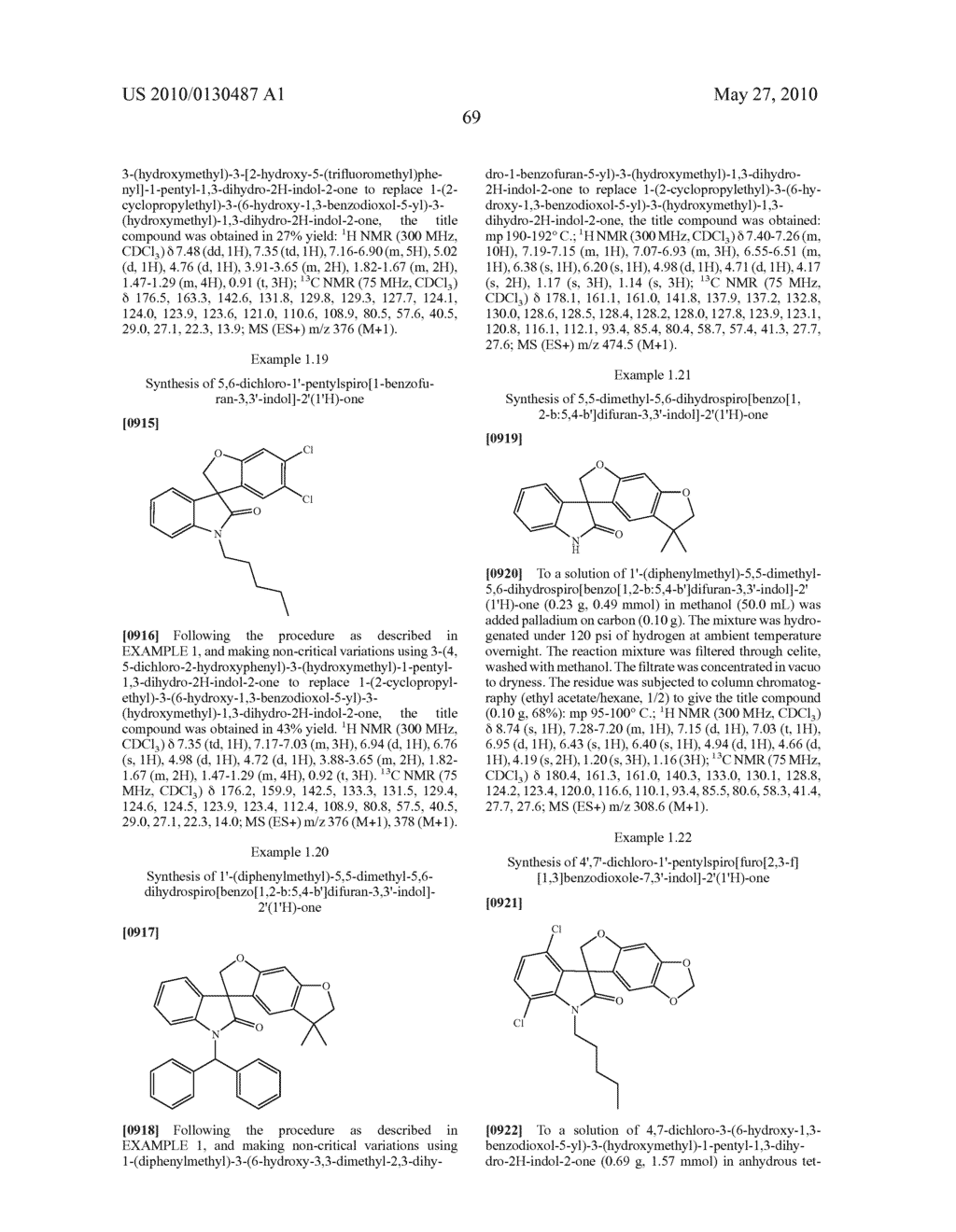 SPIRO-OXINDOLE COMPOUNDS AND THEIR USES AS THERAPEUTIC AGENTS - diagram, schematic, and image 70