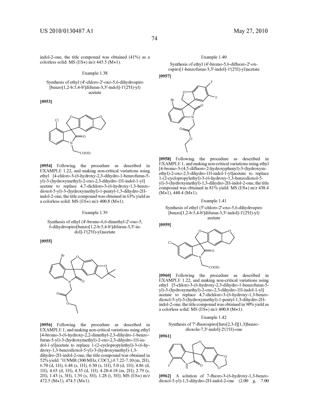 SPIRO-OXINDOLE COMPOUNDS AND THEIR USES AS THERAPEUTIC AGENTS - diagram, schematic, and image 75