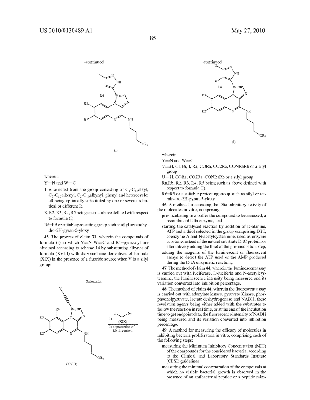 IMIDAZOLO-HETEROARYL DERIVATIVES WITH ANTIBACTERIAL PROPERTIES - diagram, schematic, and image 89