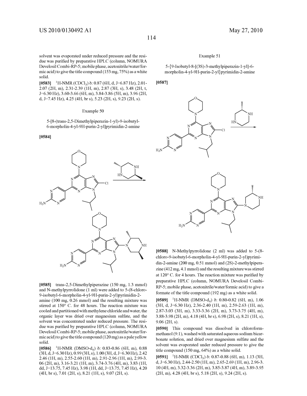 MORPHOLINOPURINE DERIVATIVES - diagram, schematic, and image 115