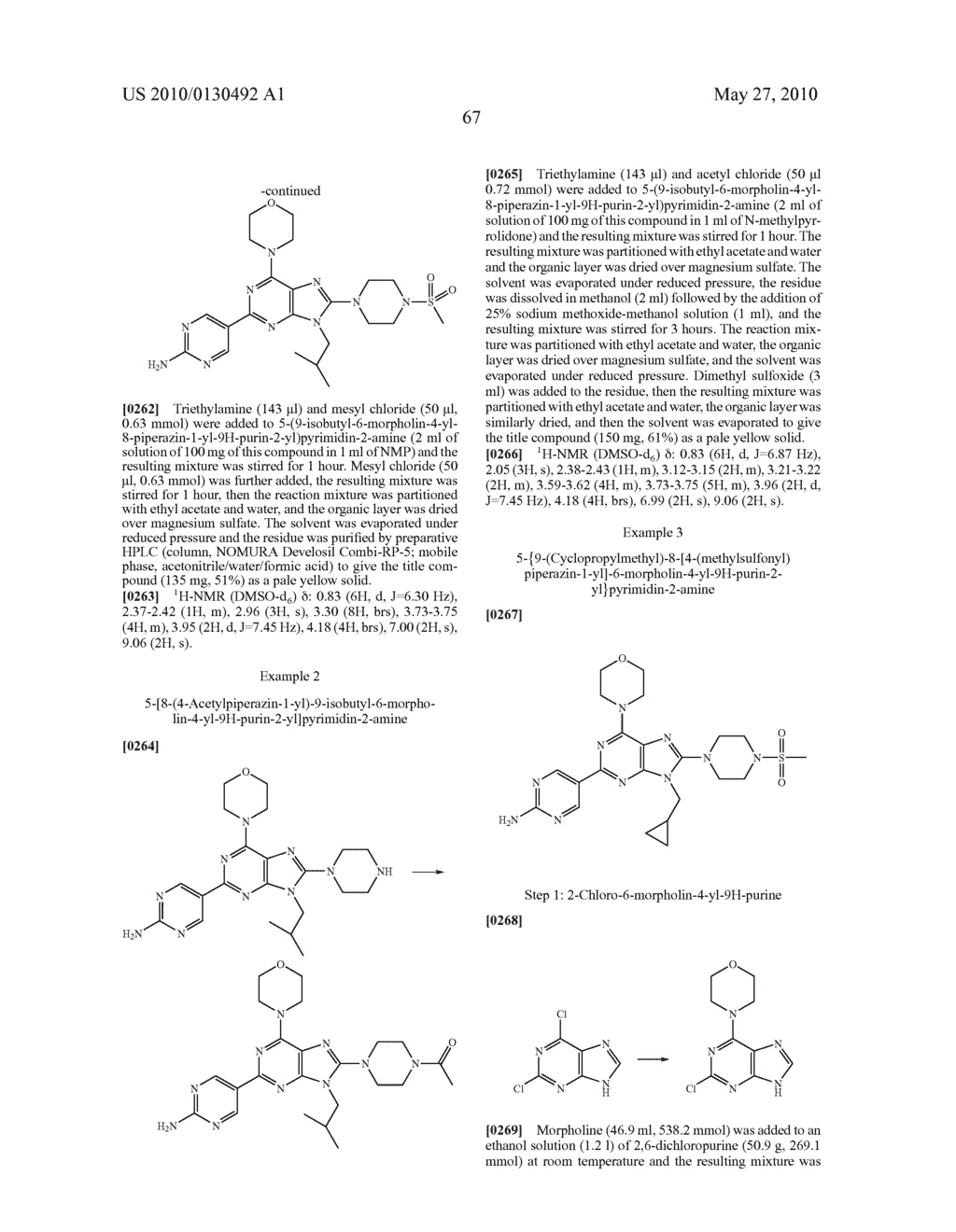 MORPHOLINOPURINE DERIVATIVES - diagram, schematic, and image 68