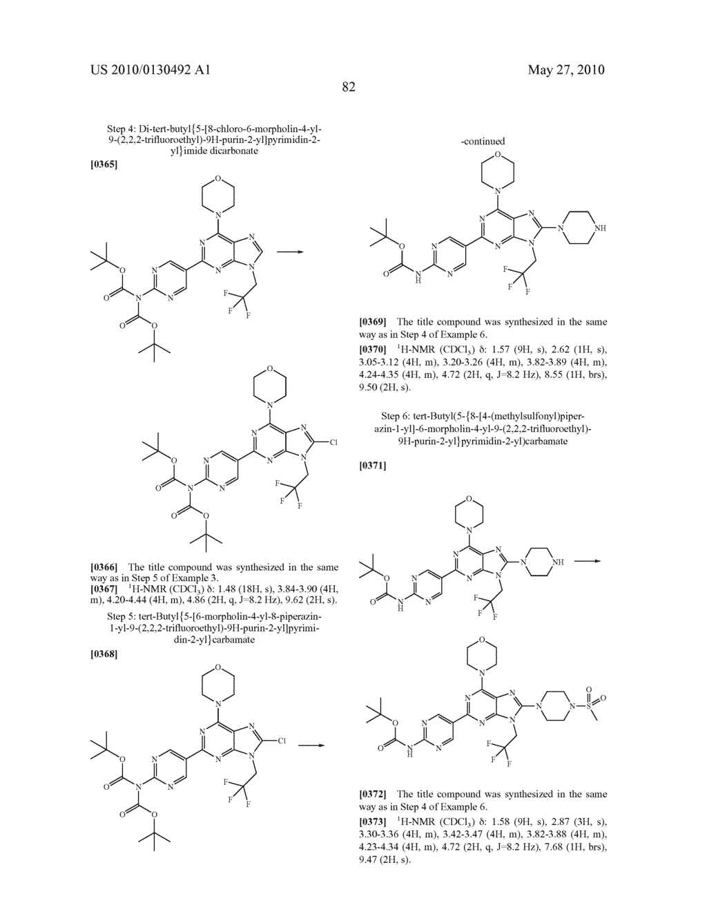 MORPHOLINOPURINE DERIVATIVES - diagram, schematic, and image 83