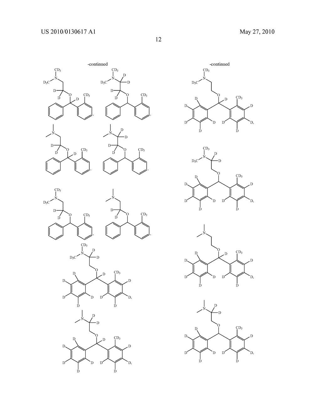 ETHANOLAMINE MODULATORS OF NMDA RECEPTOR AND MUSCARINIC ACETYLCHOLINE RECEPTOR - diagram, schematic, and image 13