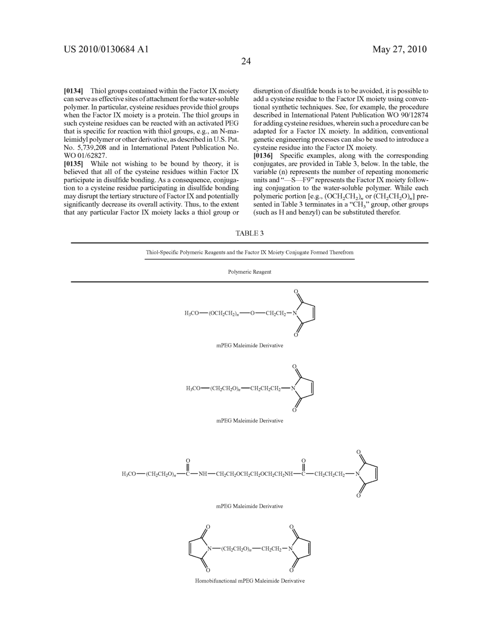 POLYMER FACTOR IX MOIETY CONJUGATES - diagram, schematic, and image 31