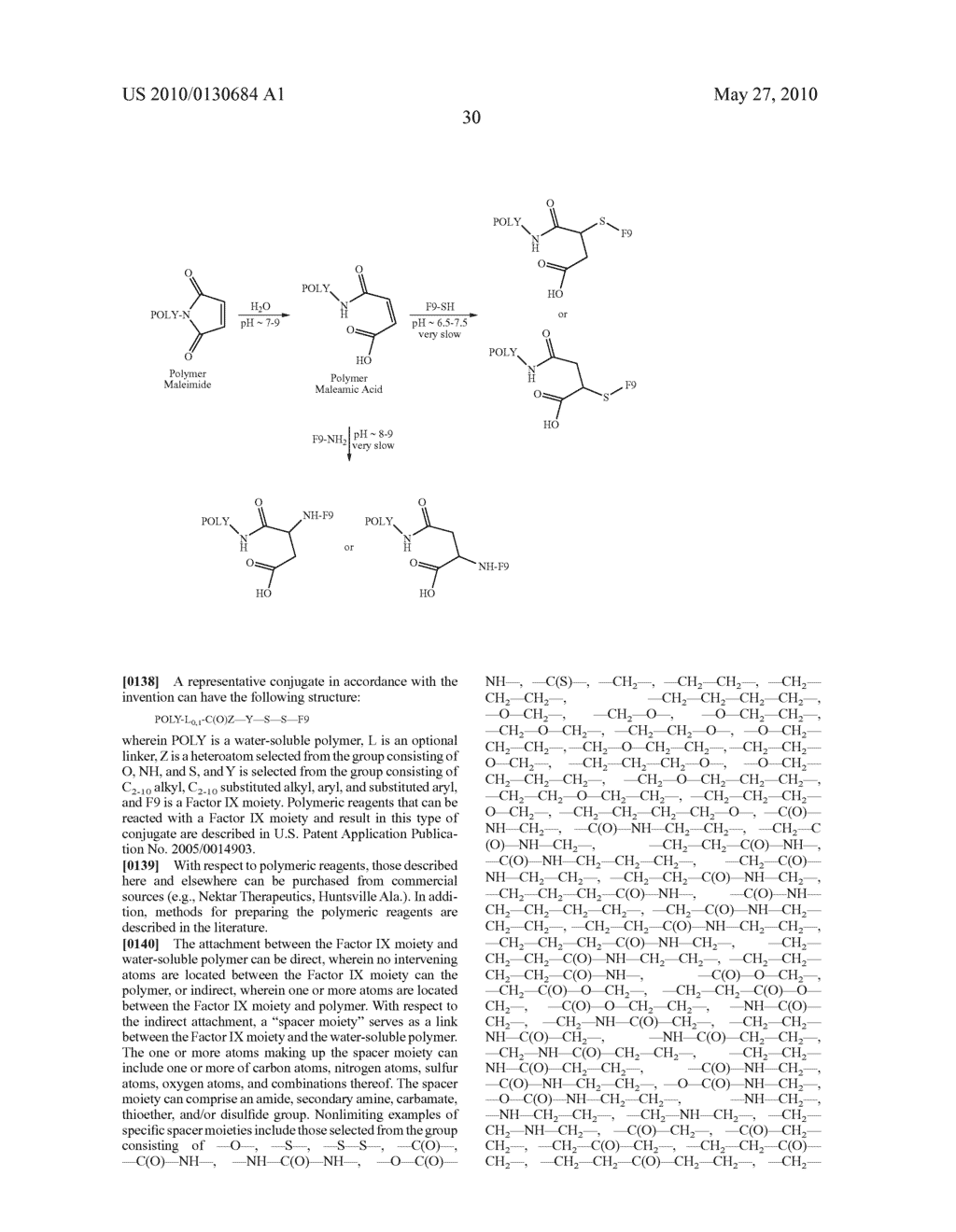 POLYMER FACTOR IX MOIETY CONJUGATES - diagram, schematic, and image 37