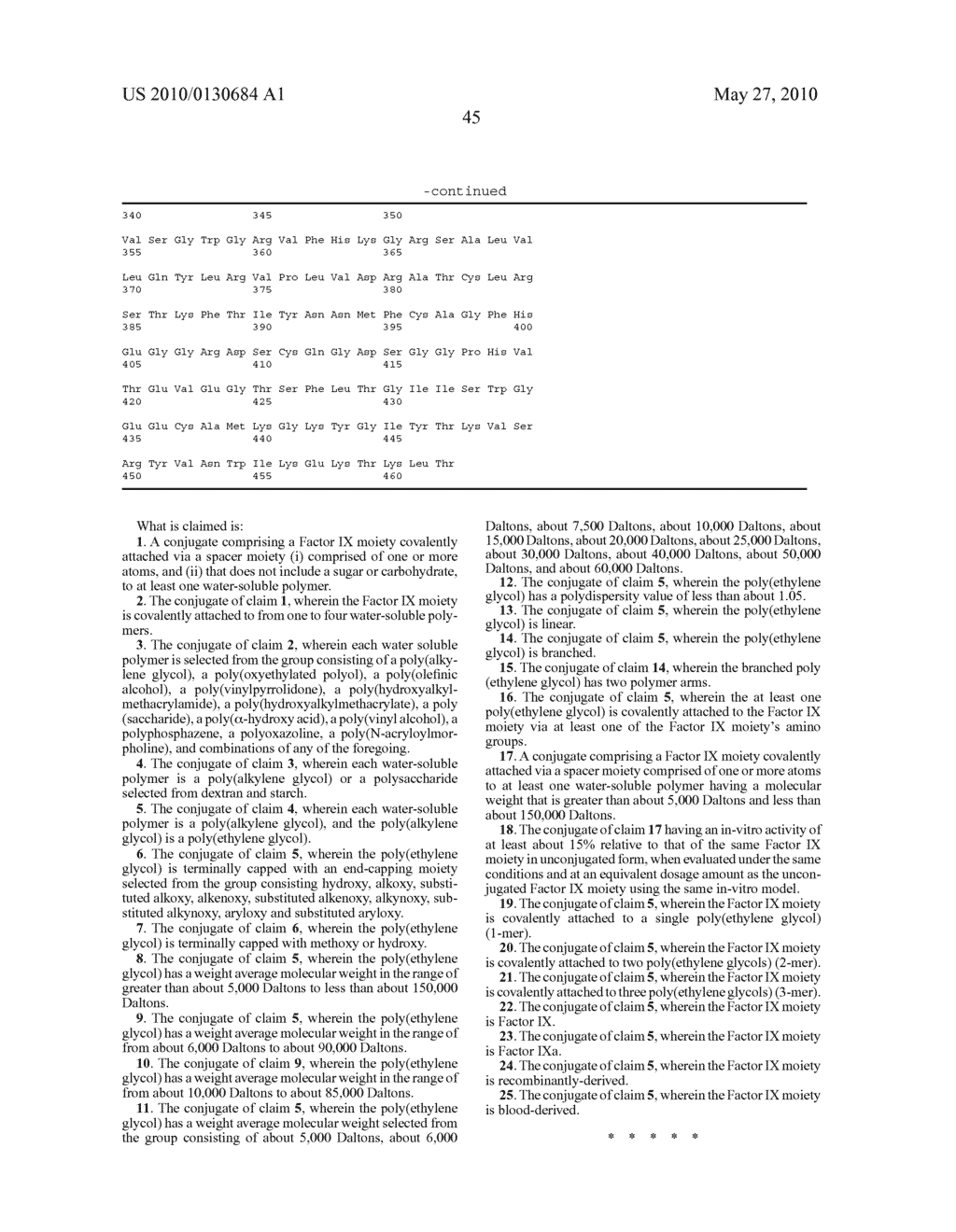 POLYMER FACTOR IX MOIETY CONJUGATES - diagram, schematic, and image 52