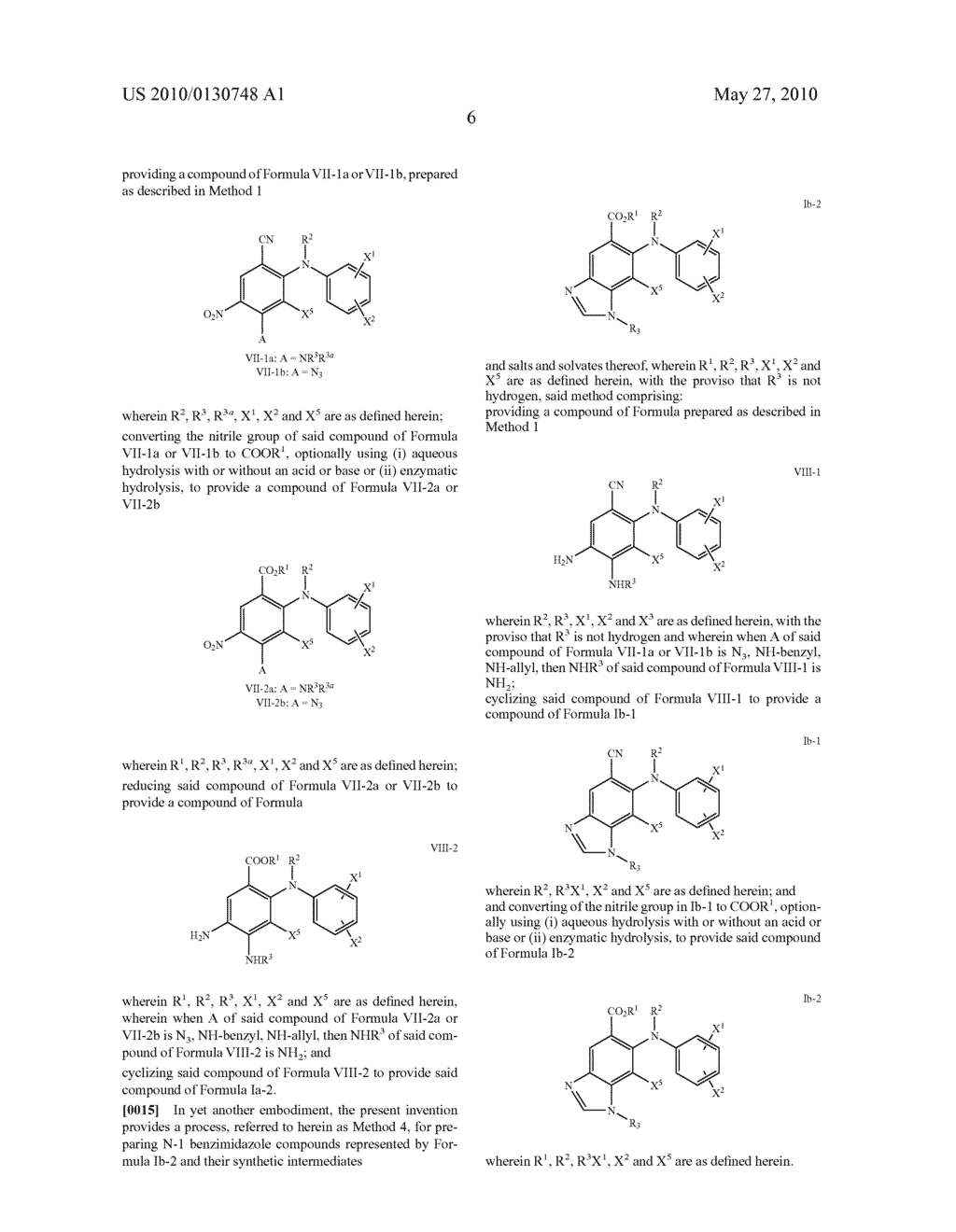 SNAR PROCESS FOR PREPARING BENZIMIDAZOLE COMPOUNDS - diagram, schematic, and image 14