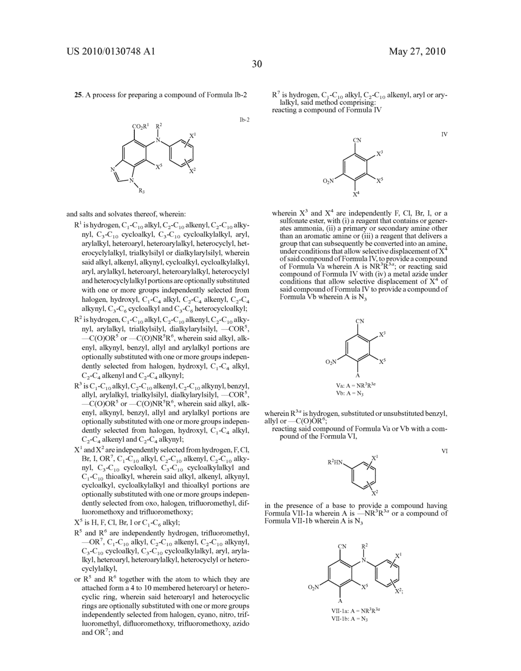 SNAR PROCESS FOR PREPARING BENZIMIDAZOLE COMPOUNDS - diagram, schematic, and image 38