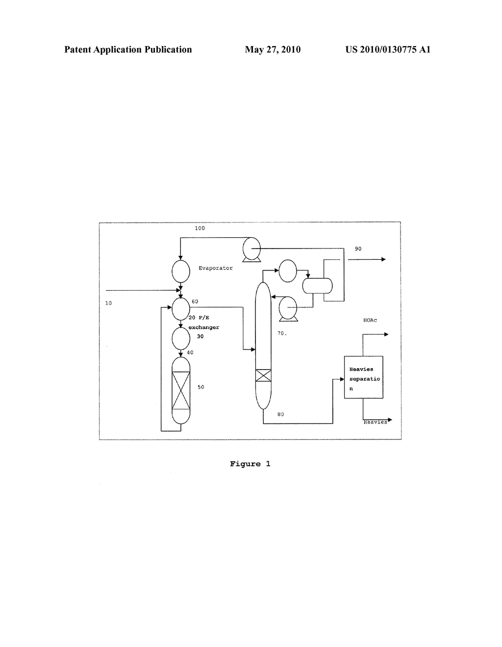 PROCESS FOR THE CONVERSION OF ETHANOL TO ACETIC ACID - diagram, schematic, and image 02