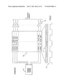 Method for determining flow and flow volume through a vessel diagram and image