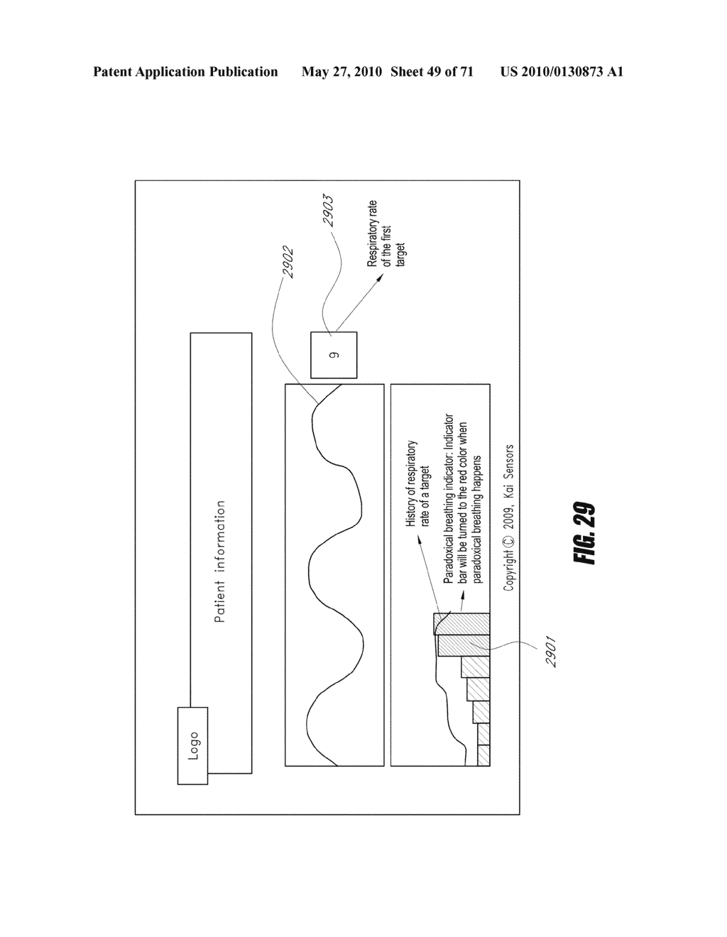 NON-CONTACT PHYSIOLOGIC MOTION SENSORS AND METHODS FOR USE - diagram, schematic, and image 50