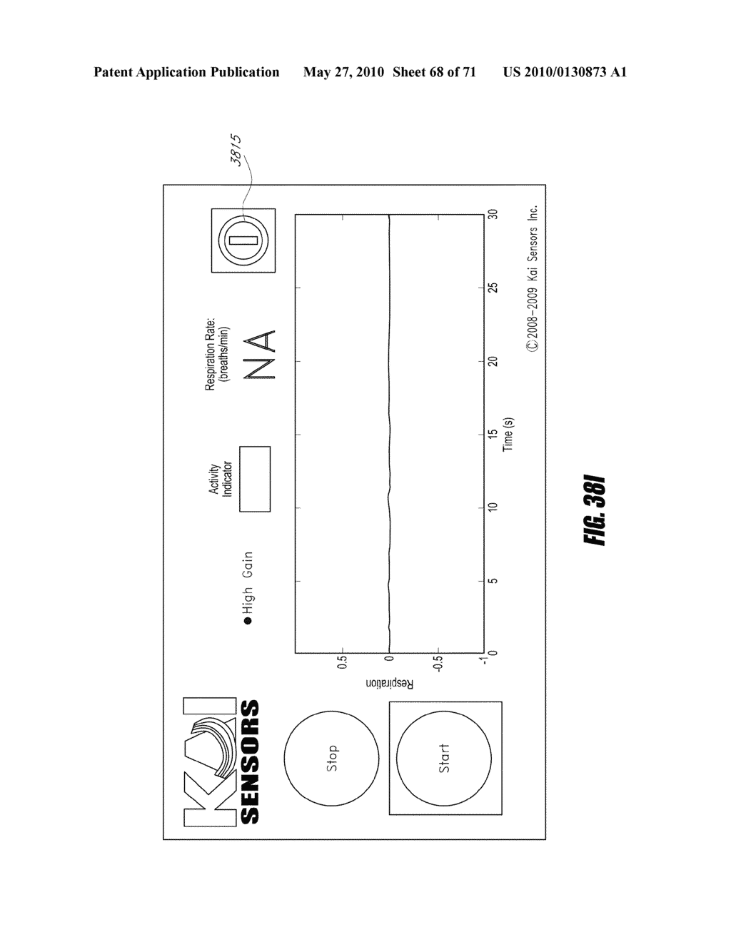 NON-CONTACT PHYSIOLOGIC MOTION SENSORS AND METHODS FOR USE - diagram, schematic, and image 69