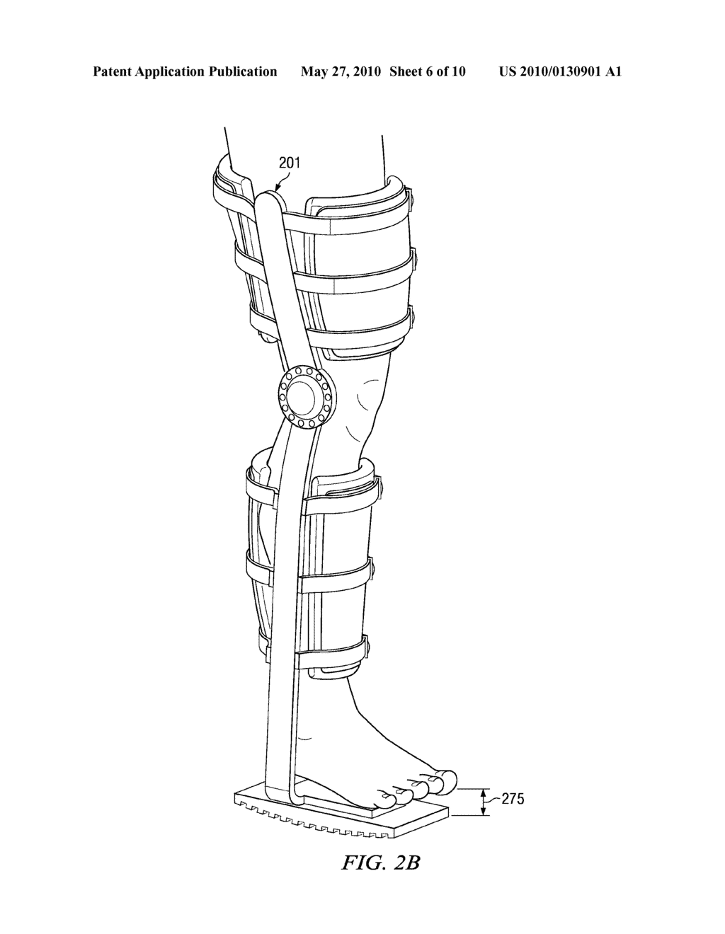 Weight-Bearing Lower Extremity Brace - diagram, schematic, and image 07