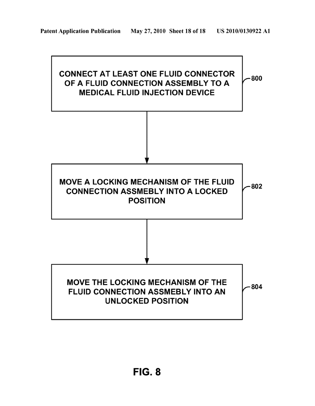 FLUID CONNECTION ASSEMBLY WITH LOCKING MECHANISM - diagram, schematic, and image 19