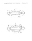 SPINOUS PROCESS IMPLANT SPACER AND METHOD OF USE THEREFOR diagram and image