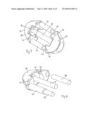 SPINOUS PROCESS IMPLANT SPACER AND METHOD OF USE THEREFOR diagram and image