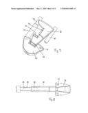 SPINOUS PROCESS IMPLANT SPACER AND METHOD OF USE THEREFOR diagram and image