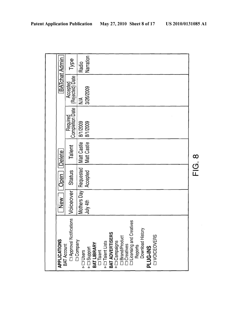 System and method for on-demand delivery of audio content for use with entertainment creatives - diagram, schematic, and image 09